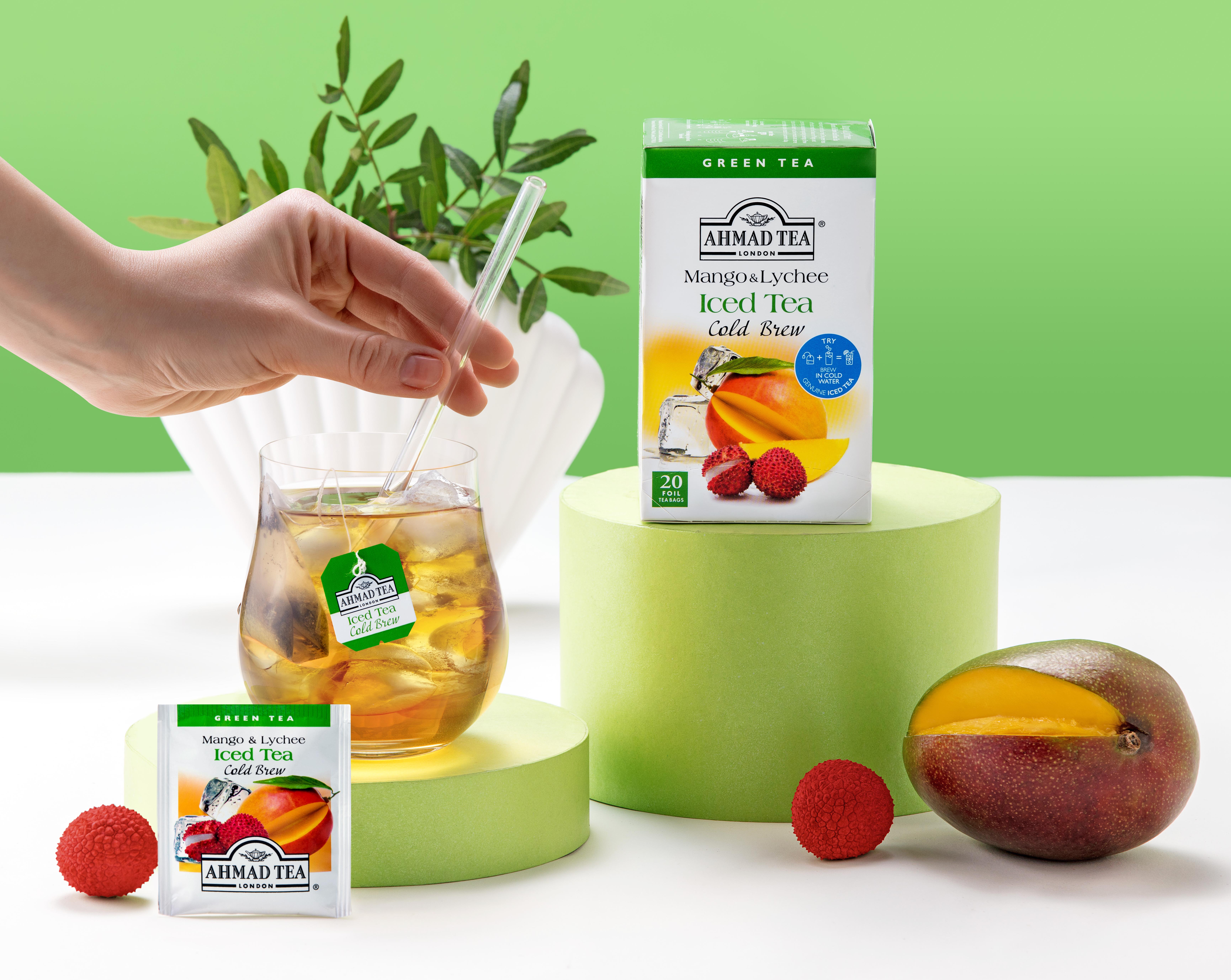 Ahmad Tea  Cold Brew Mango & Lychee Green Tea